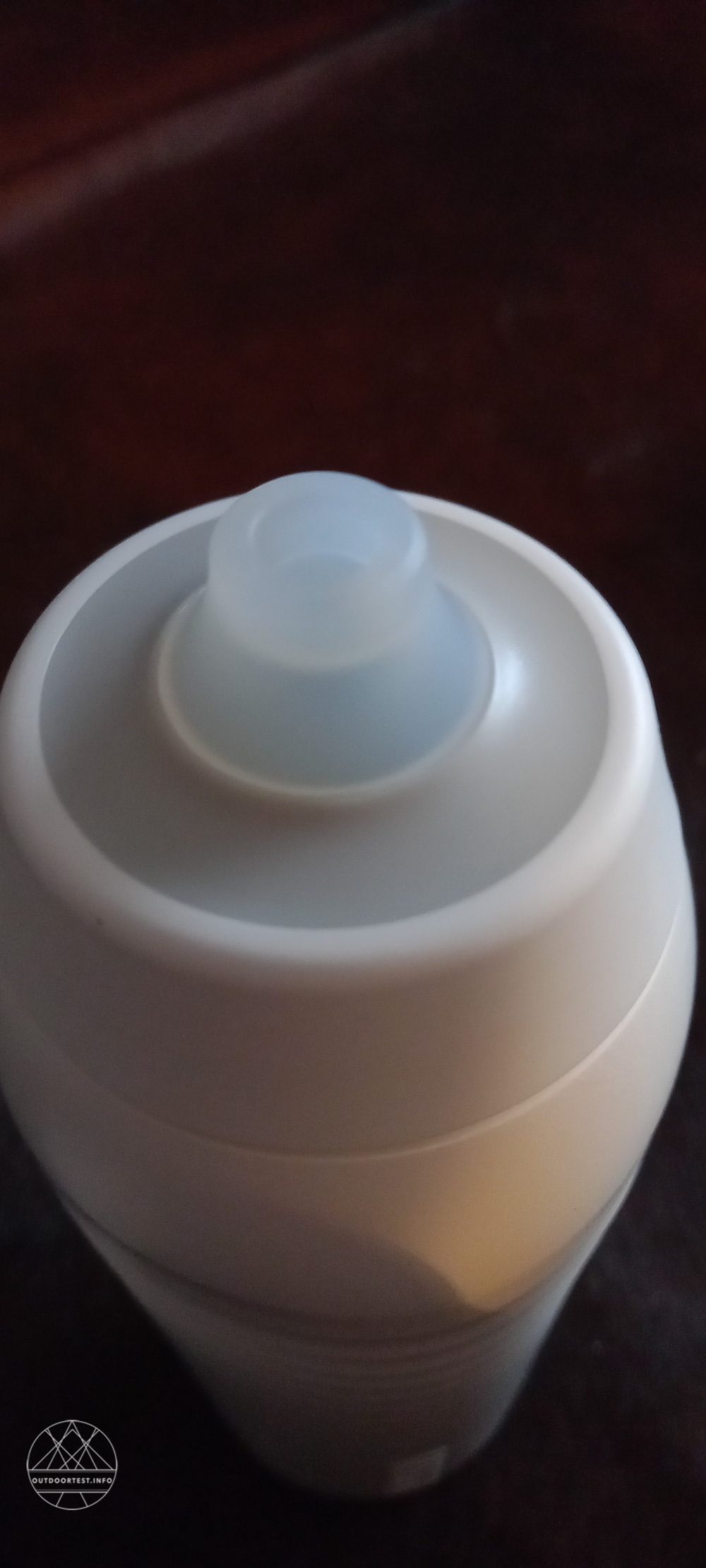 KEEGO Titanium Trinkflasche Performance White