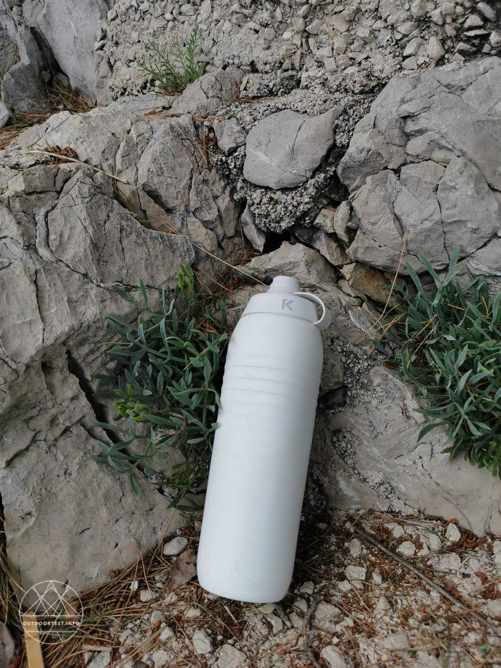 KEEGO Titanium Trinkflasche Performance White