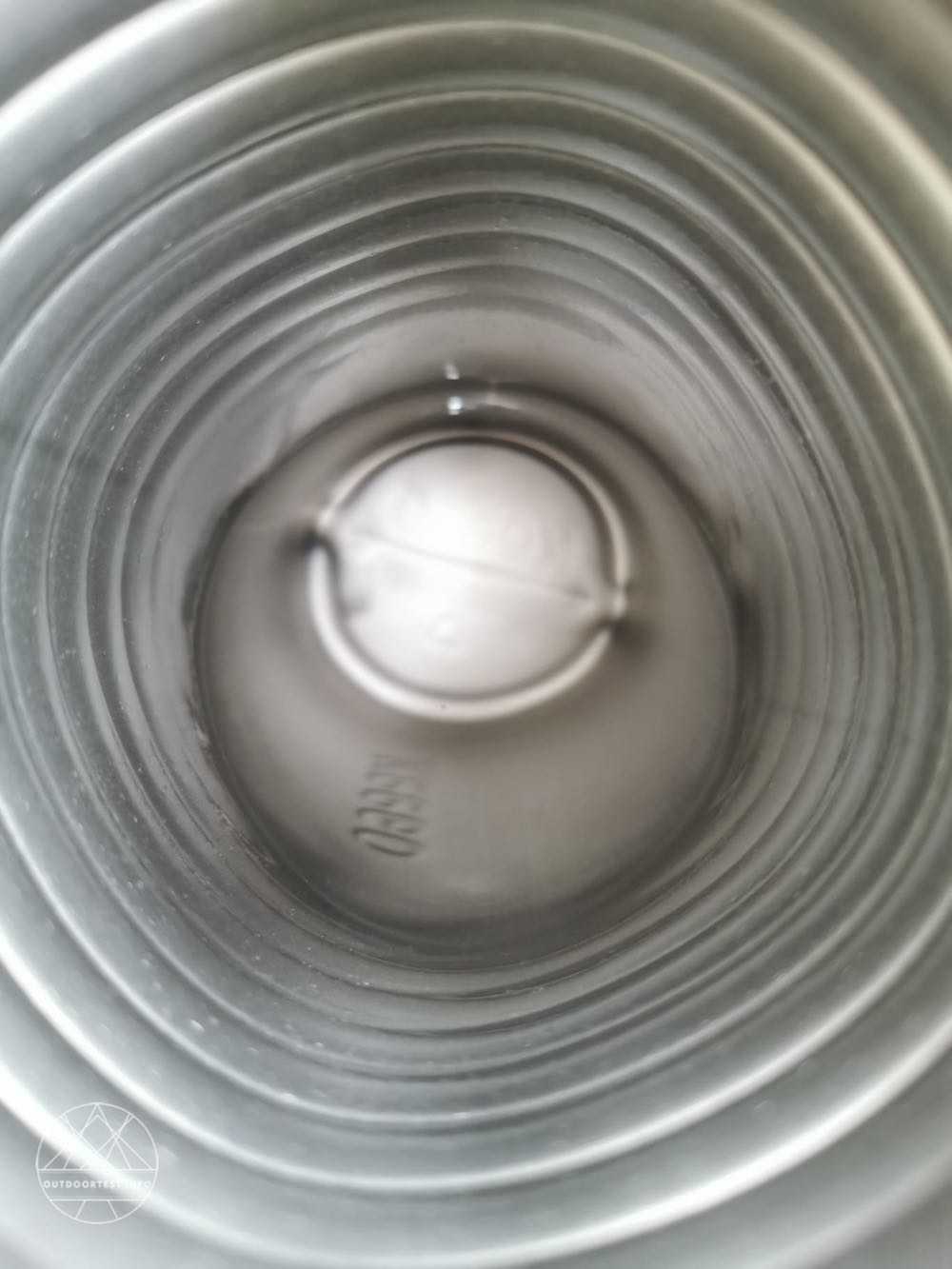 KEEGO Titanium Trinkflasche Performance White