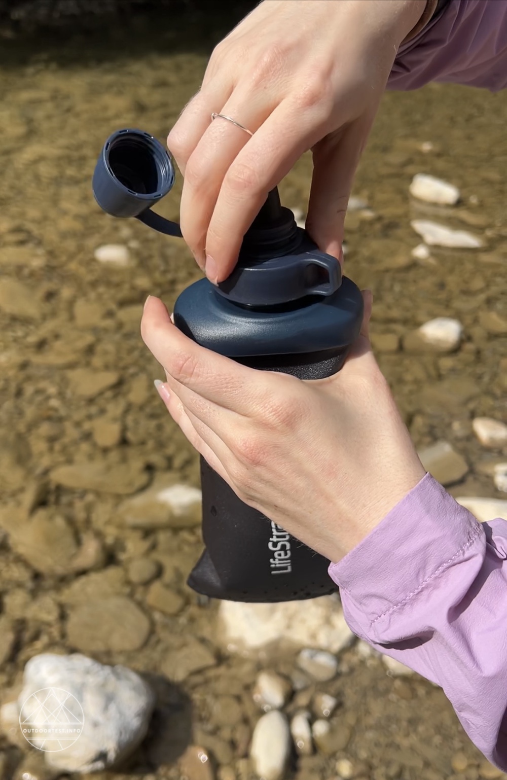 LifeStraw Squeeze Bottle Peak Series