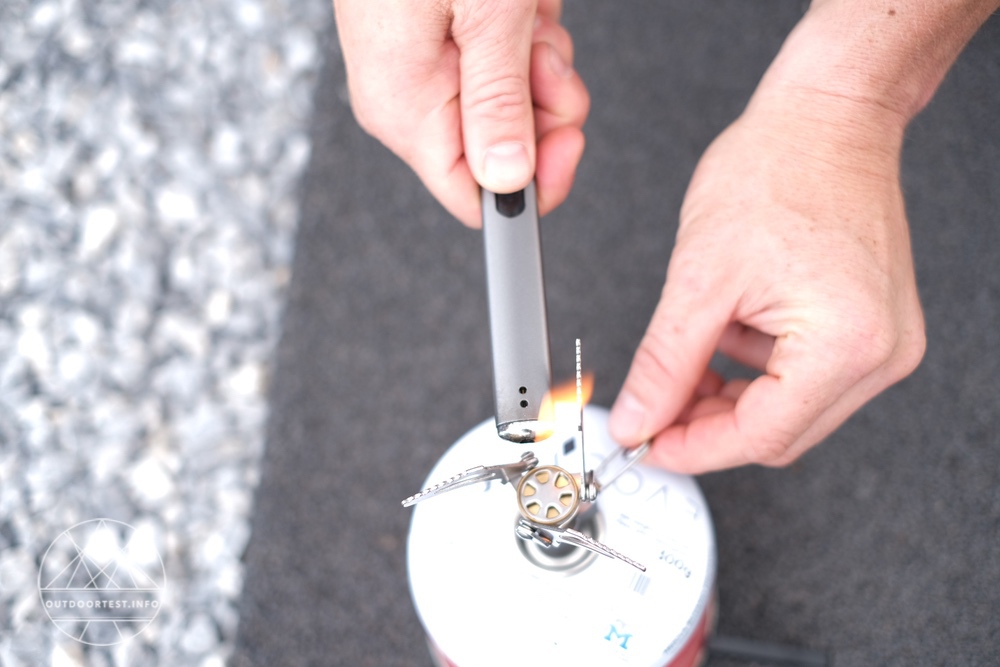 Alpine Loacker Ultra Light Stove mit French Press Kaffedeckel