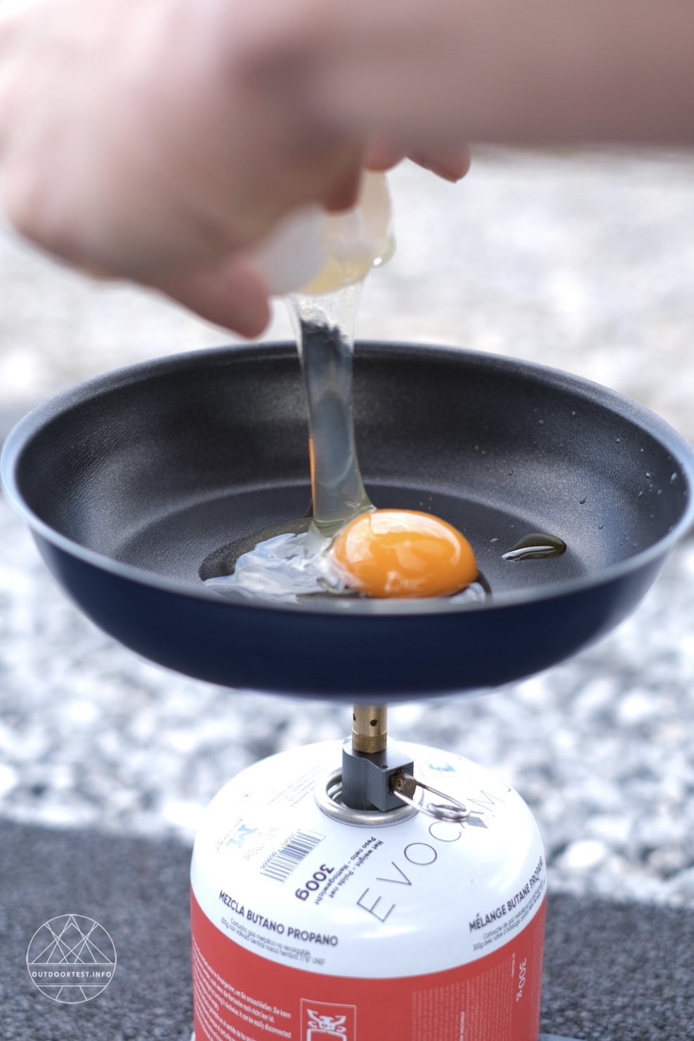 Alpine Loacker Ultra Light Stove mit French Press Kaffedeckel