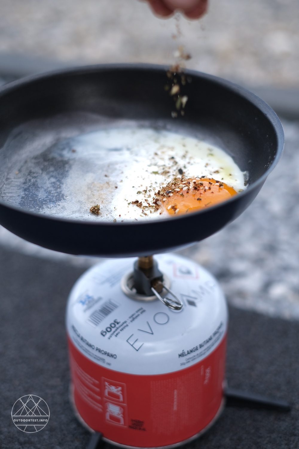 Alpine Loacker Ultra Light Stove mit French Press Kaffedeckel