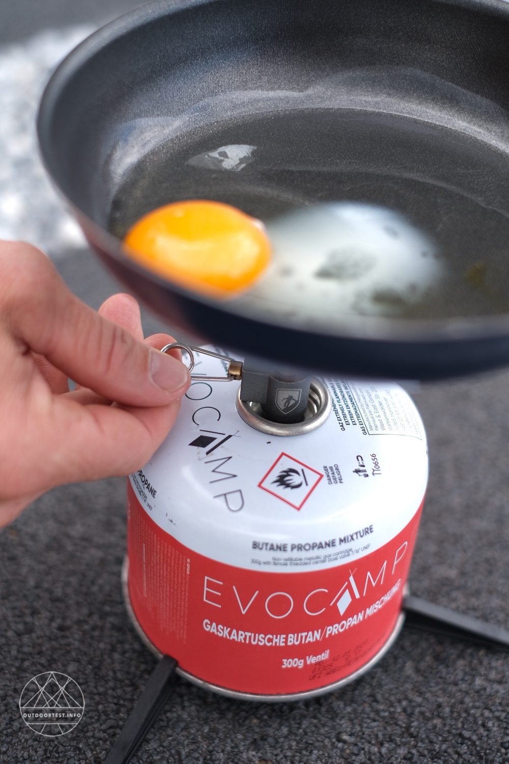 Alpine Loacker Ultra Light Stove mit French Press Kaffedeckel