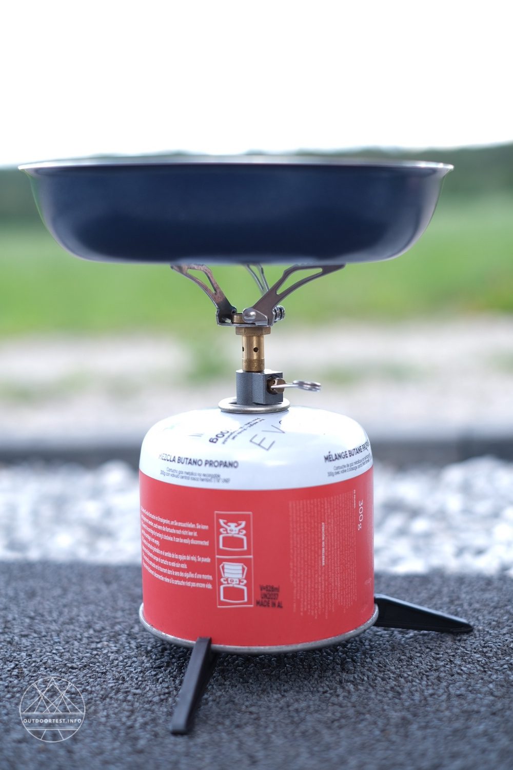 Alpine Loacker Ultra Light Stove mit French Press Kaffedeckel