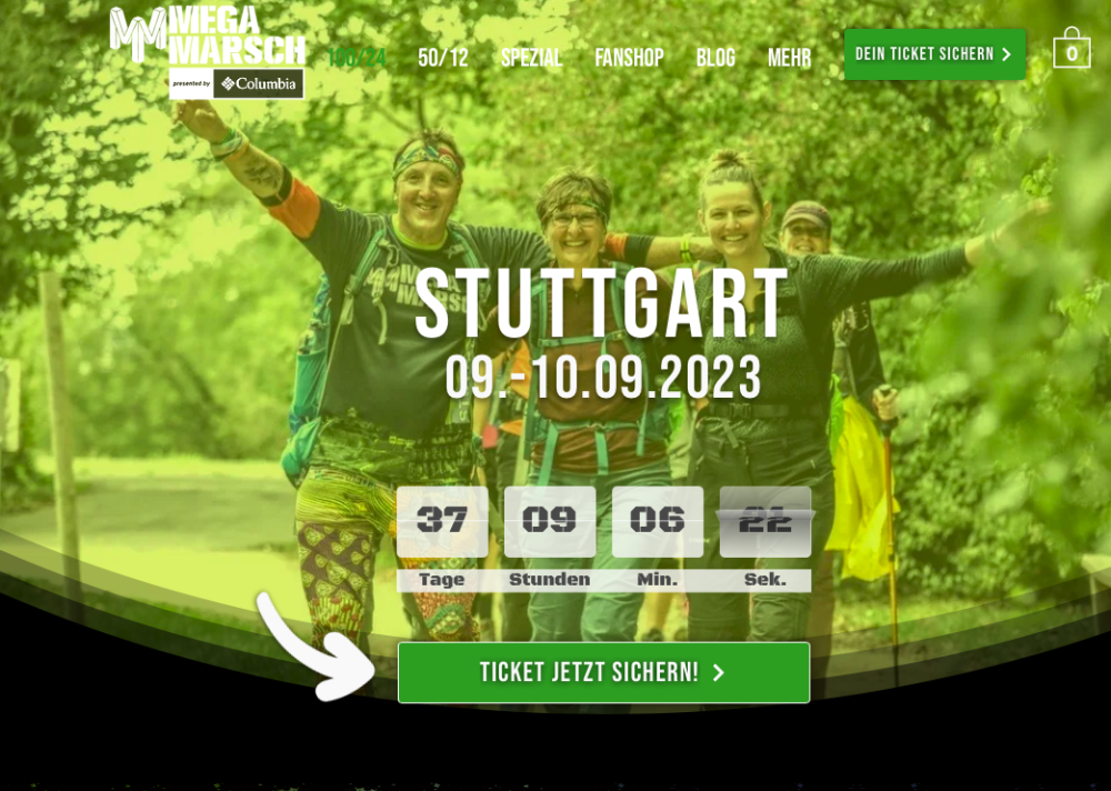 Mega Marsch Stuttgart 2023 Save the Date!
