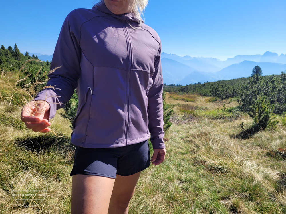 Salomon Runlife Midlayer Kapuzenjacke