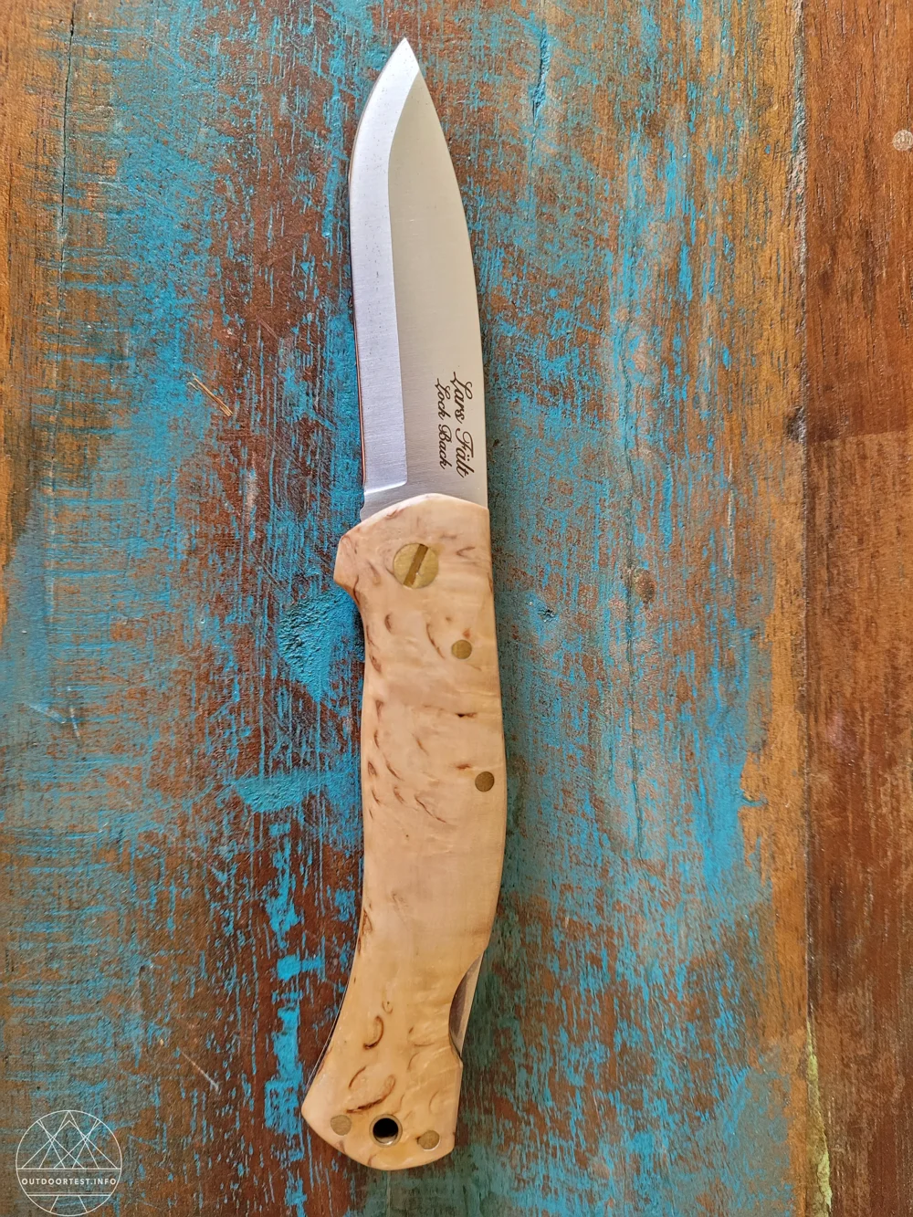 Knives and Tools Casström Lars Fält Lock Back 17004 Taschenmesser