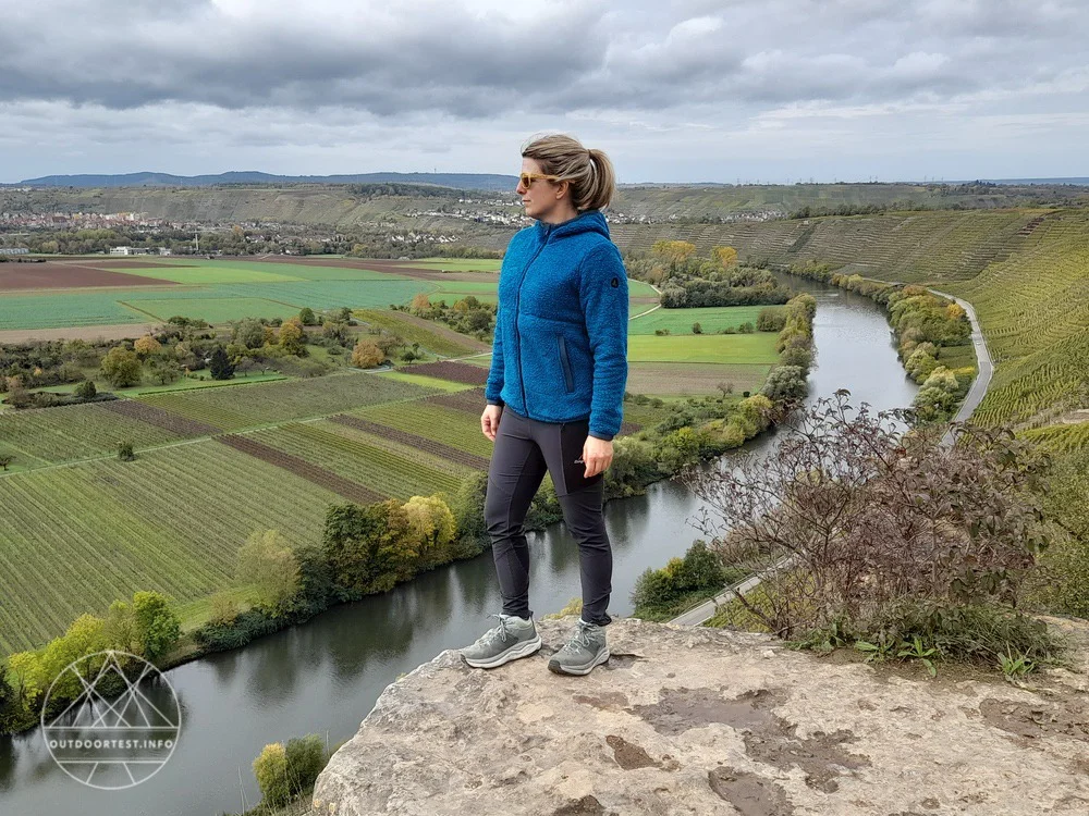 Maul Sport Damen Fleecejacke Teddy