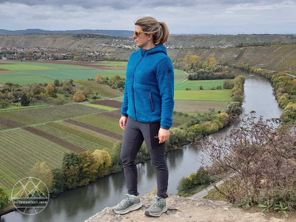 Maul Sport Damen Fleecejacke Teddy