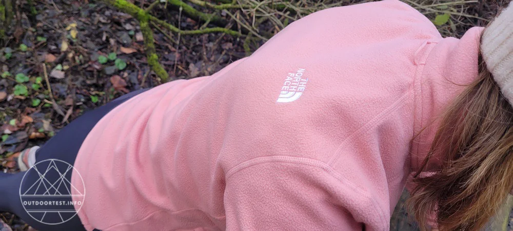 The North Face 100 GLACIER FLEECE mit durchgehendem RV für Damen