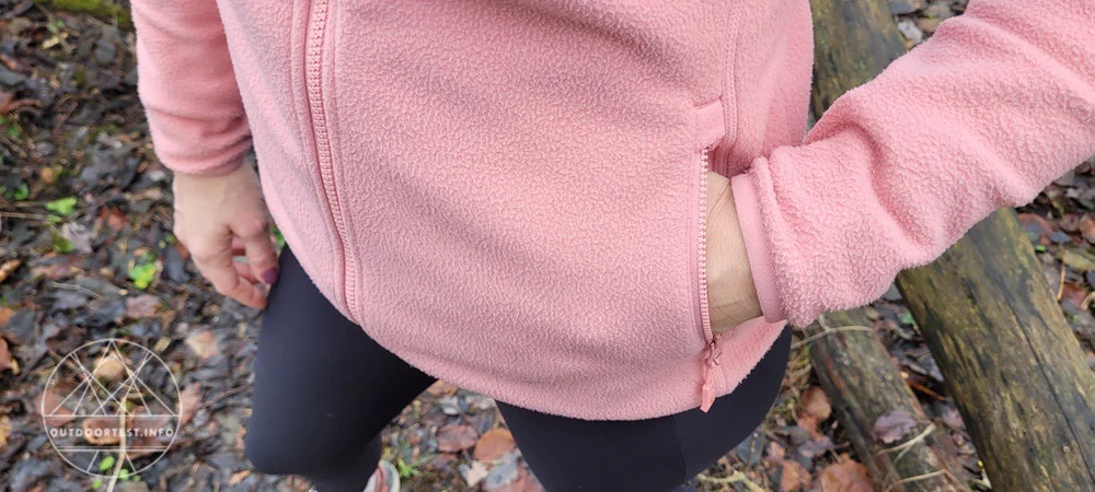 The North Face 100 GLACIER FLEECE mit durchgehendem RV für Damen