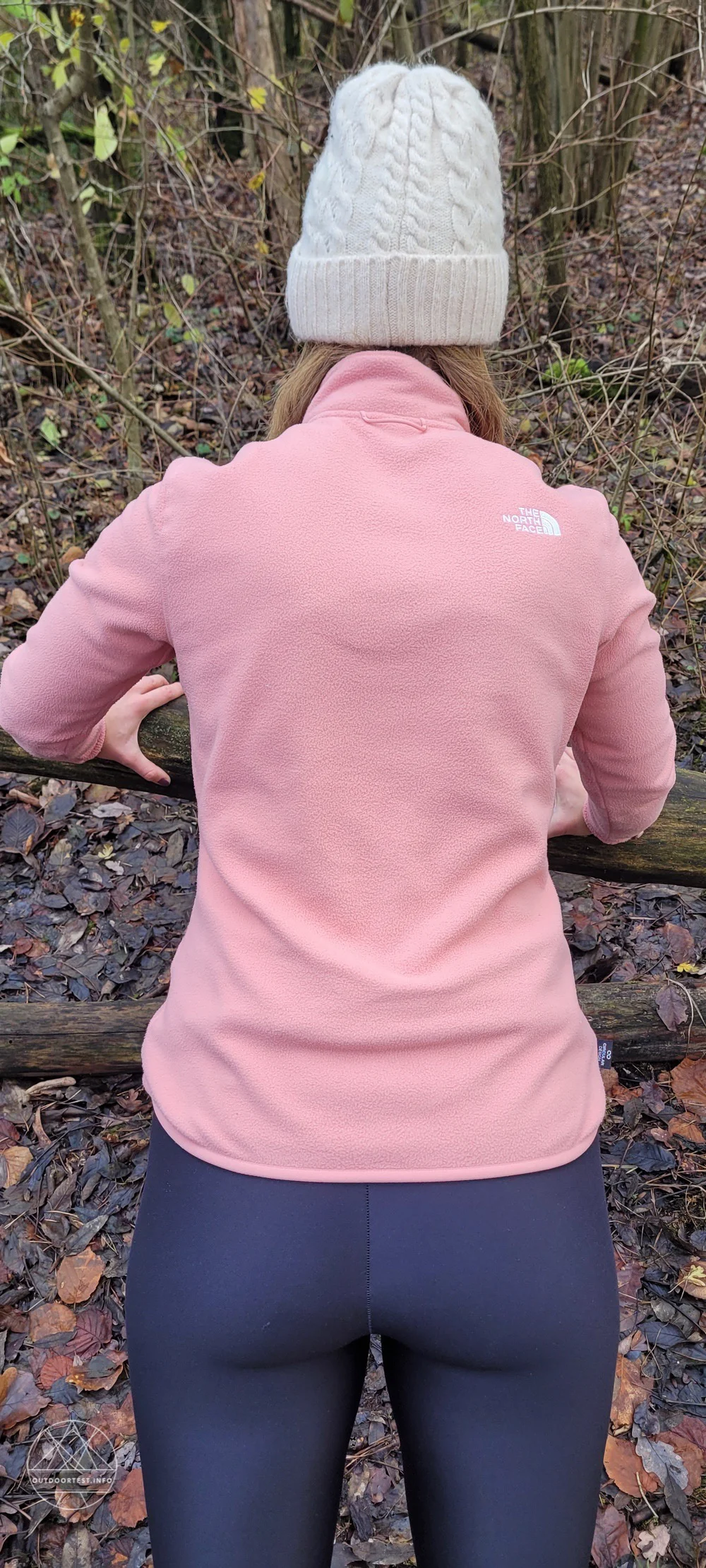 The North Face 100 GLACIER FLEECE mit durchgehendem RV für Damen