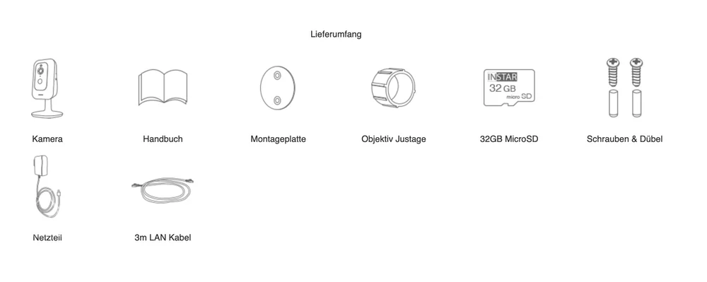 INSTAR IN-8401 2K+ weiss