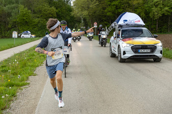 Wings for Life World Run: Team Outdoortest am Start