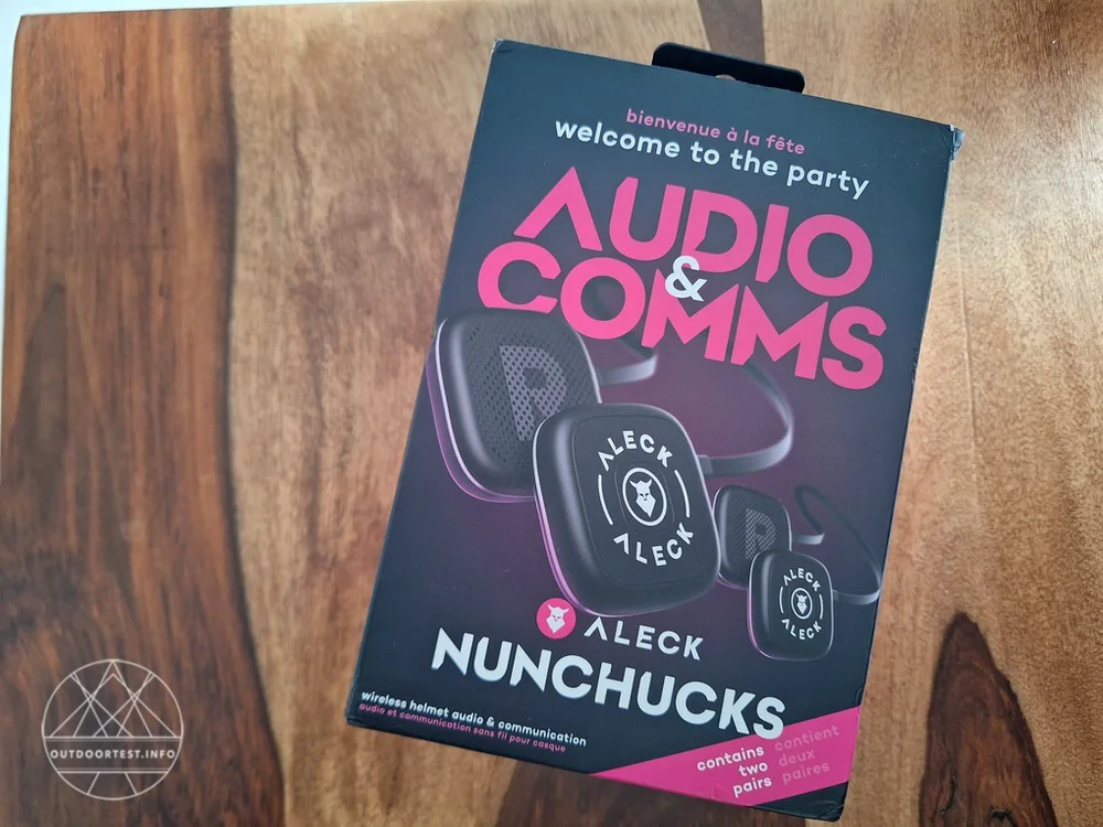 Aleck Nunchucks - Snow Helmet Wireless Audio & Comms