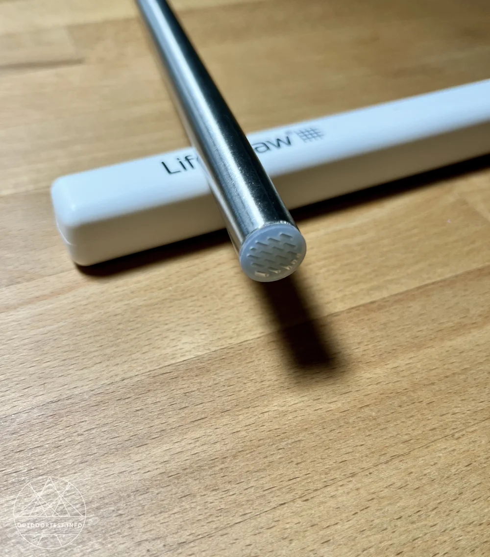 LifeStraw Sip Wasserfilter Strohhalm Edelstahl