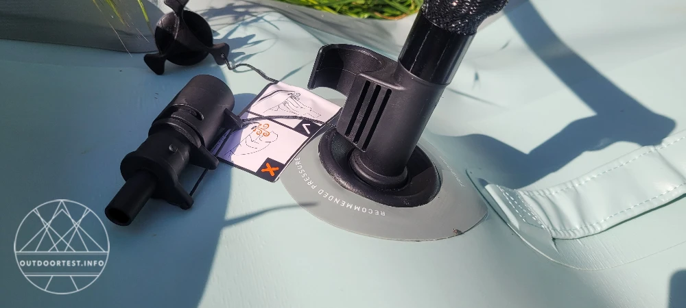 ITIWIT SUP-Board Stand up Paddle aufblasbar 12'6 (bis 140 kg) - Exploration 500 grün