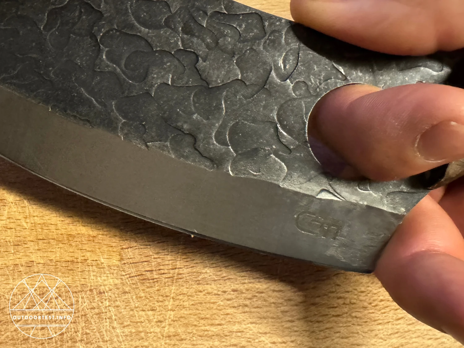 CJH - Outdoor Kochmesser, Walnussholz