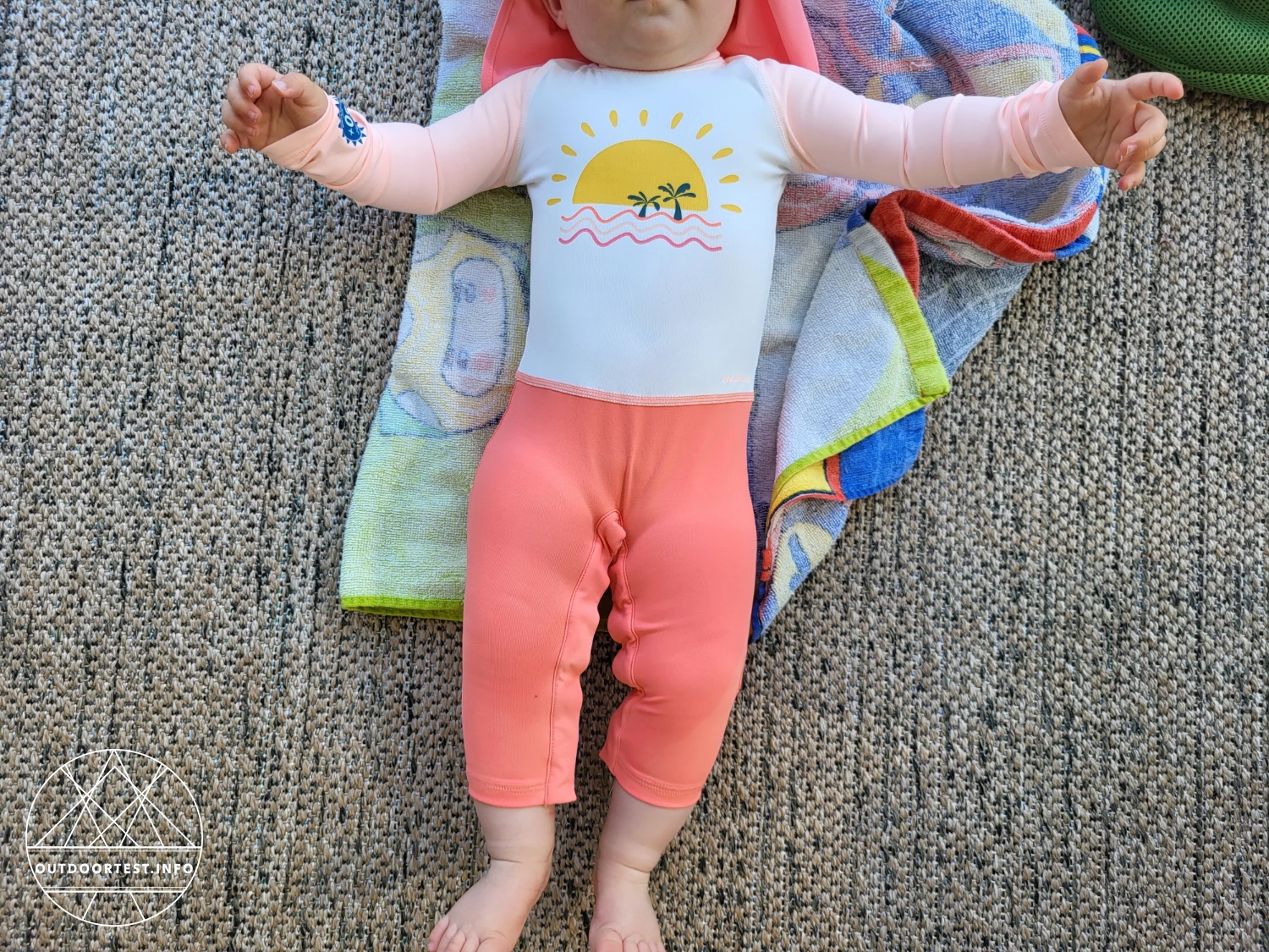 Decathlon - Nabaiji UV-Schwimmanzug Babys/Kleinkinder und Cap Baby UV-Schutz