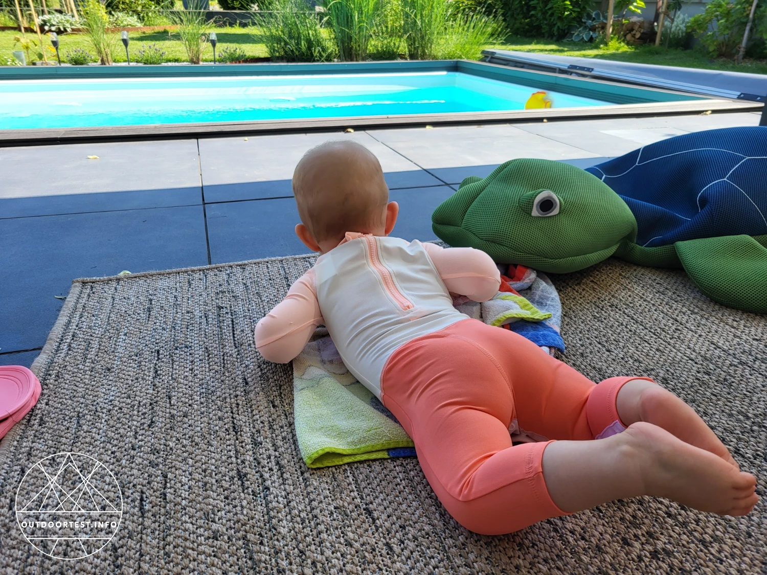 Decathlon - Nabaiji UV-Schwimmanzug Babys/Kleinkinder und Cap Baby UV-Schutz