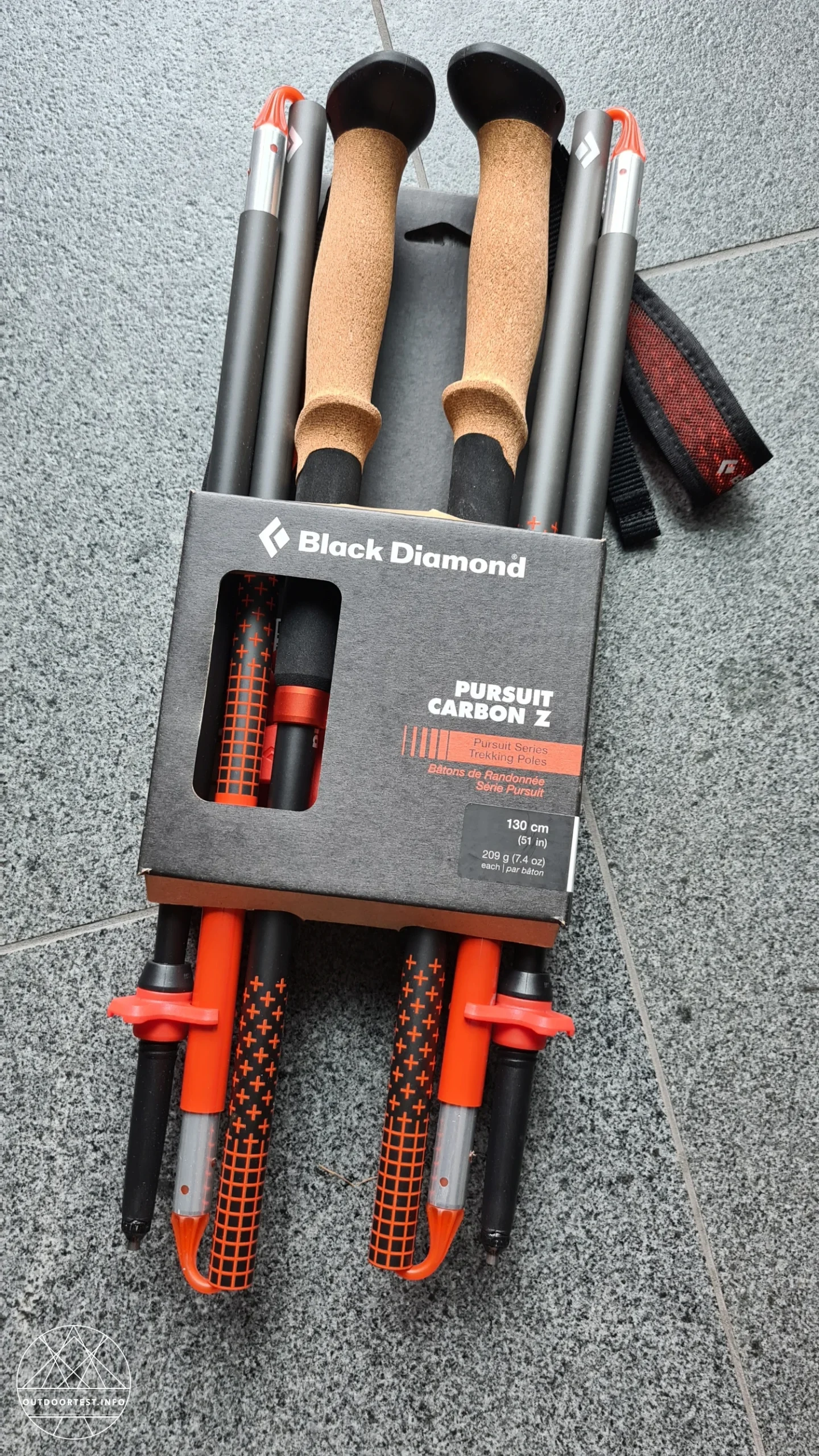 Black Diamond Pursuit Carbon Z - Wanderstöcke