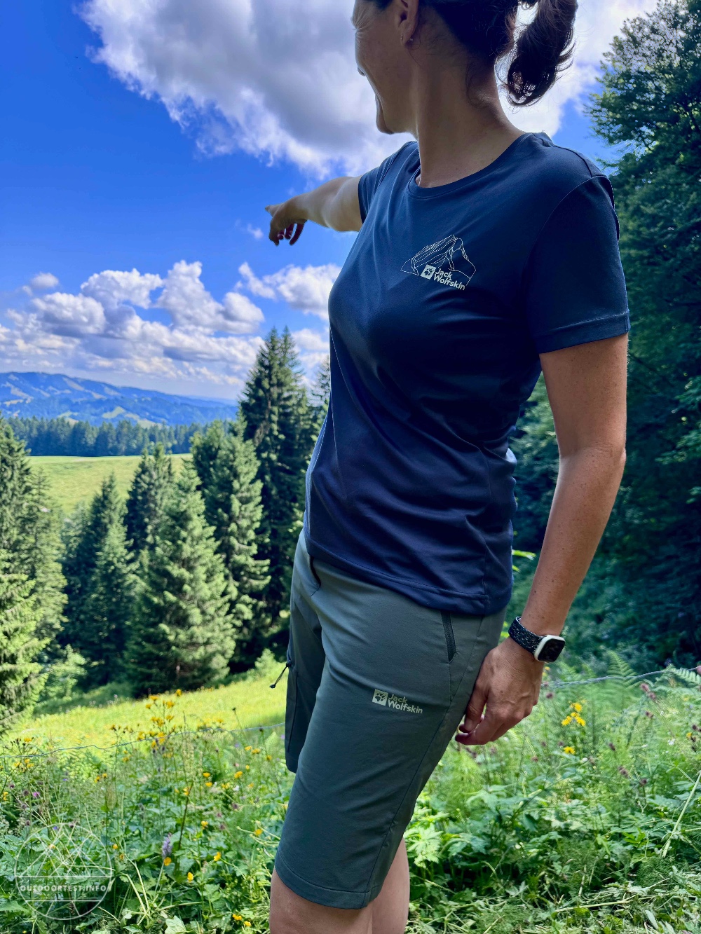 Jack Wolfskin - Peak Graphic T W