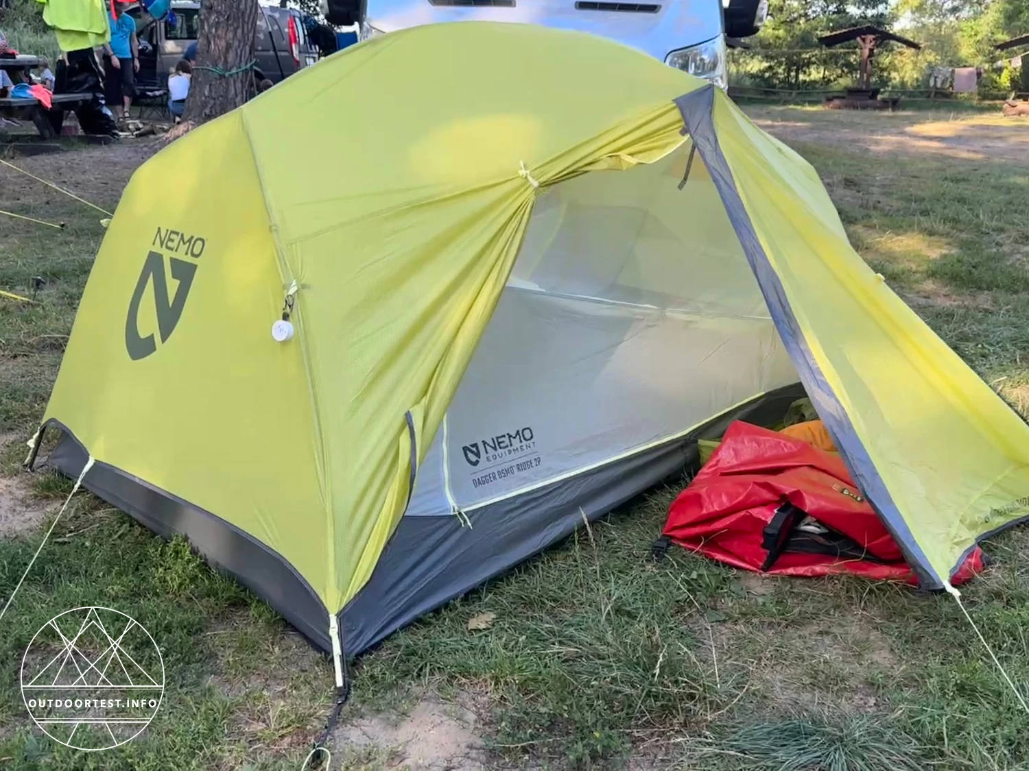 NEMO - Dagger™ Ridge OSMO™ Lightweight Backpacking Tent + Dagger OSMO™ Footprint