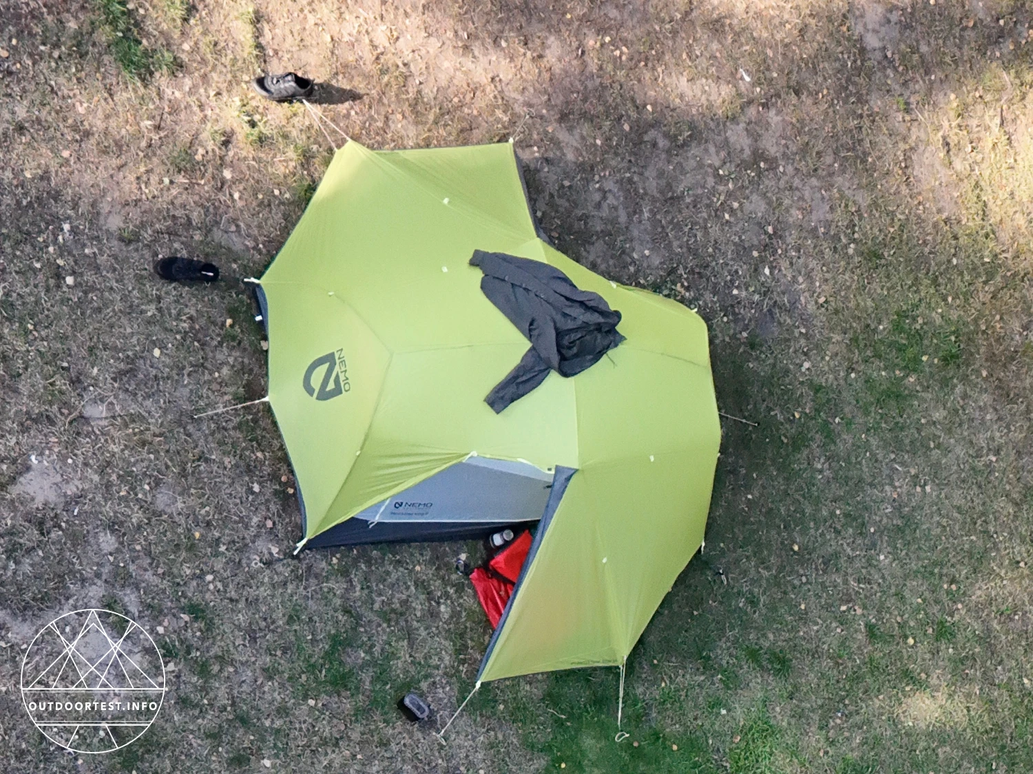 NEMO - Dagger™ Ridge OSMO™ Lightweight Backpacking Tent + Dagger OSMO™ Footprint