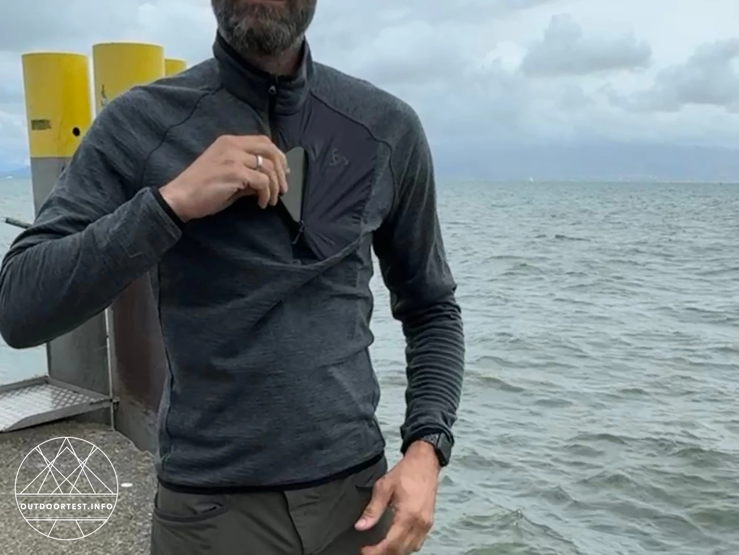 ODLO - Ascent Mid Layer mit Halbreissverschluss