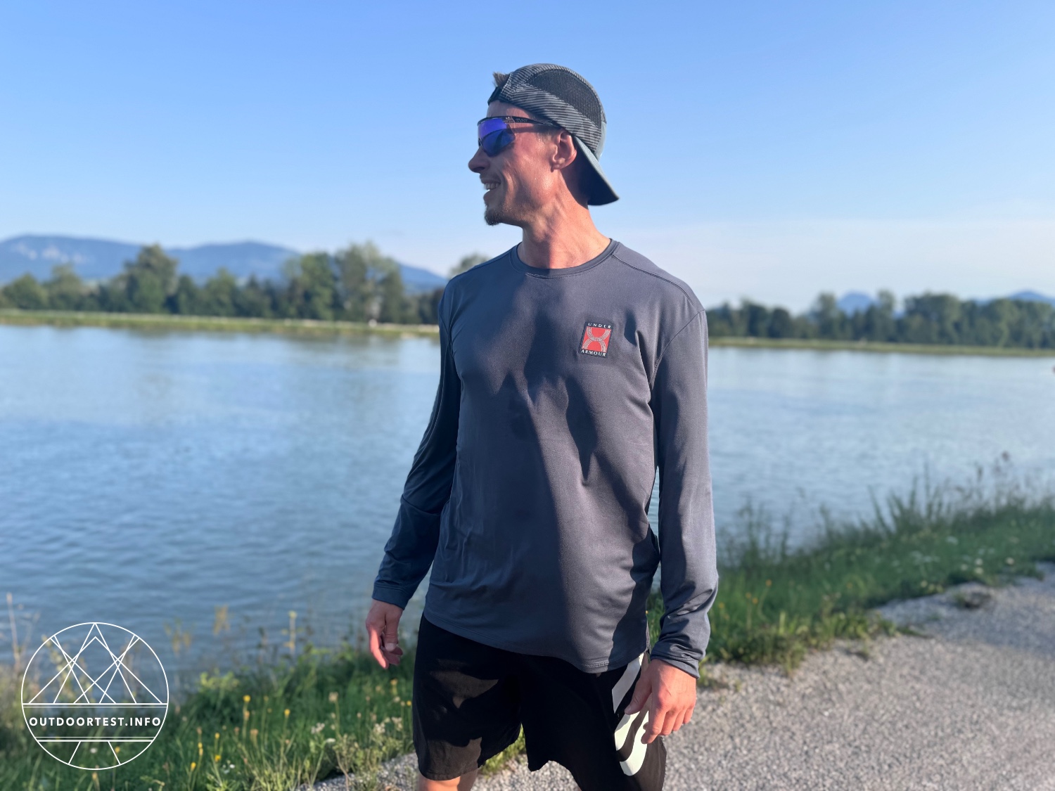 Under Armour Run 96 Langarm-Oberteil für Herren