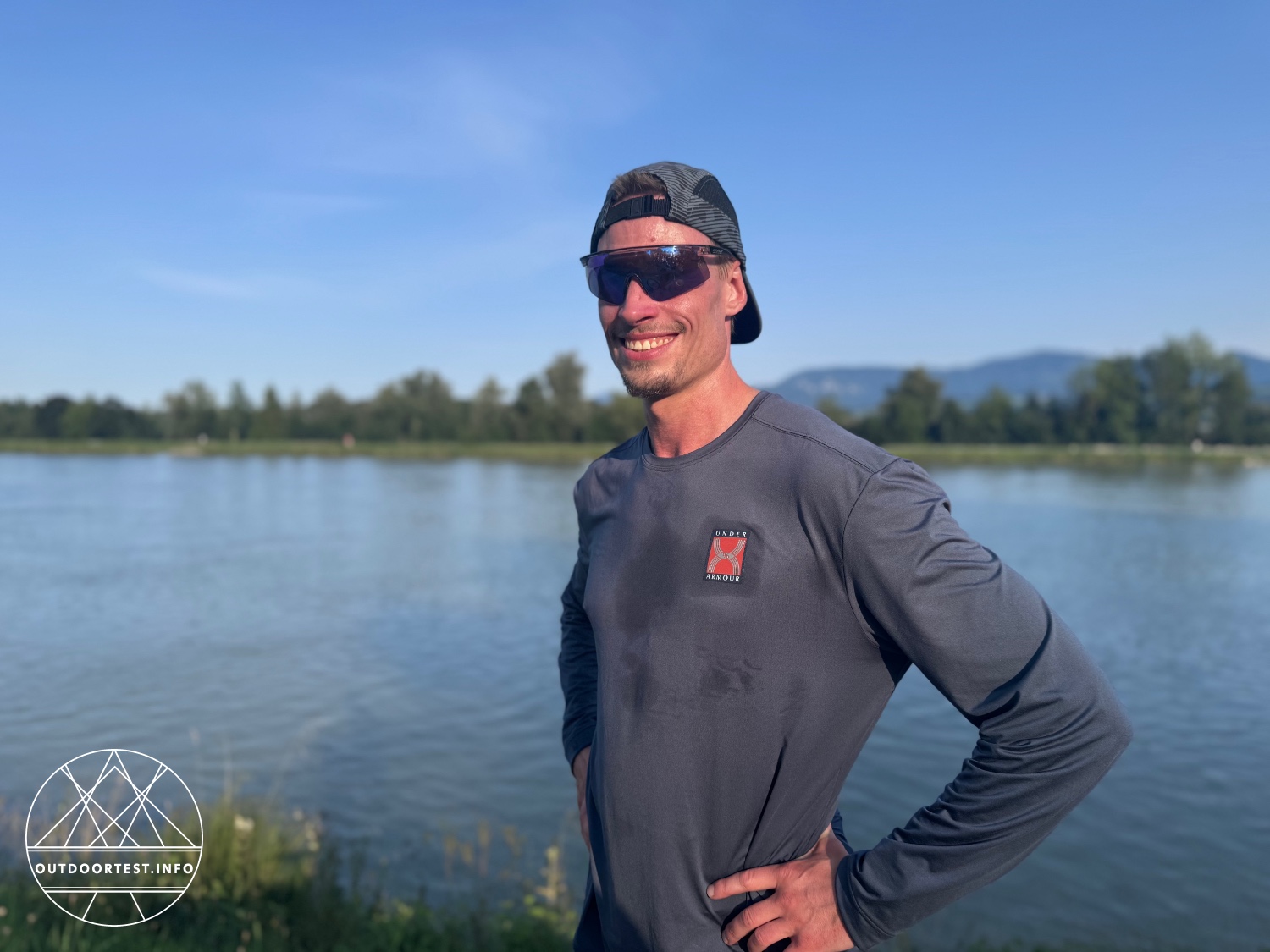 Under Armour Run 96 Langarm-Oberteil für Herren