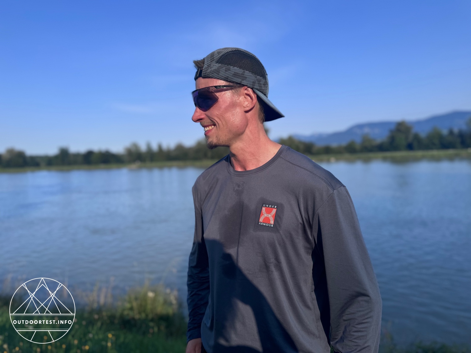 Under Armour Run 96 Langarm-Oberteil für Herren