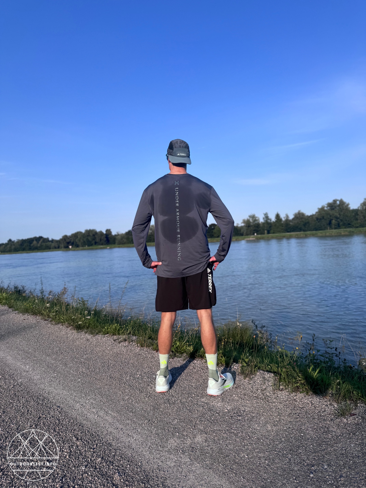 Under Armour Run 96 Langarm-Oberteil für Herren