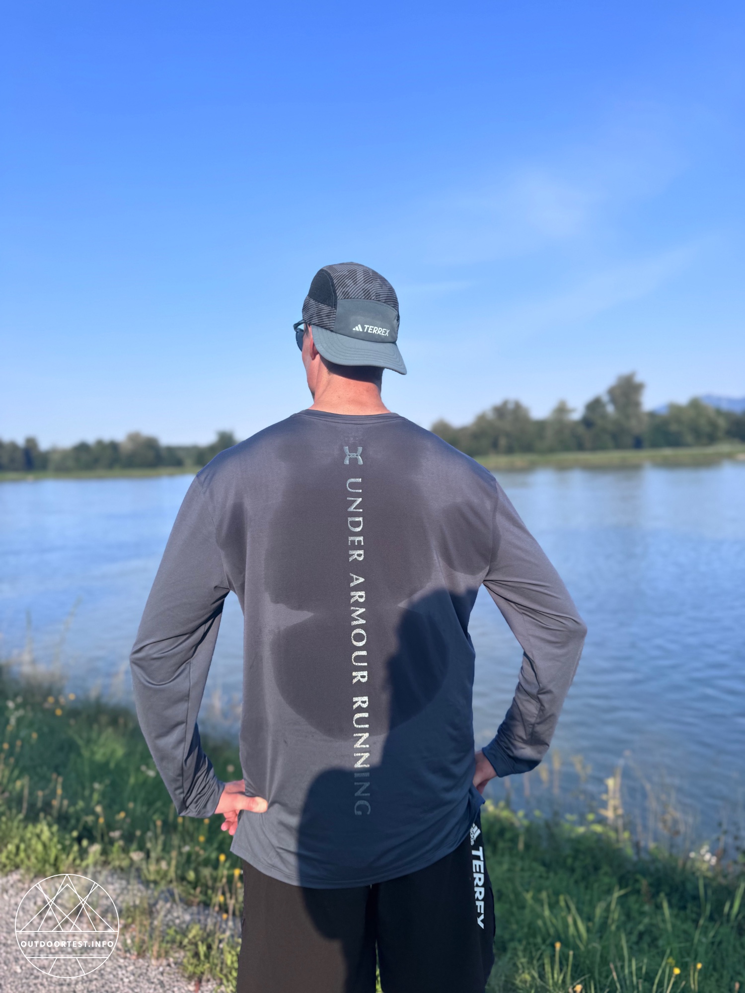 Under Armour Run 96 Langarm-Oberteil für Herren