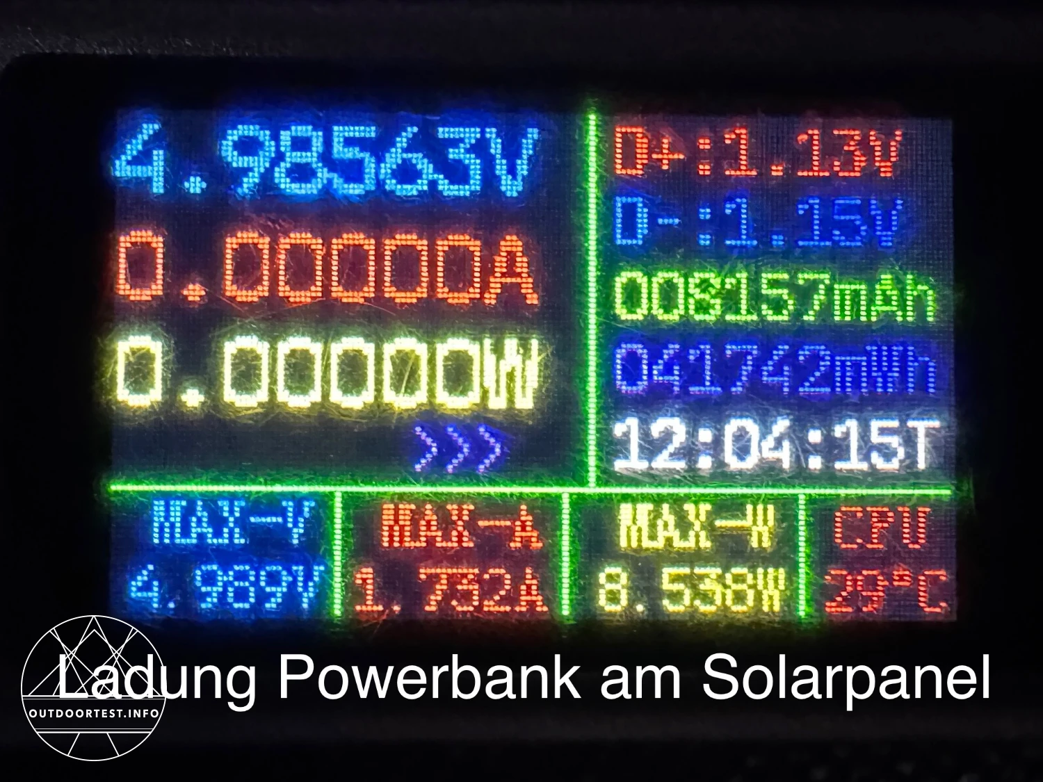 BasicNature - Solar-Ladegerät 'Powerbank'