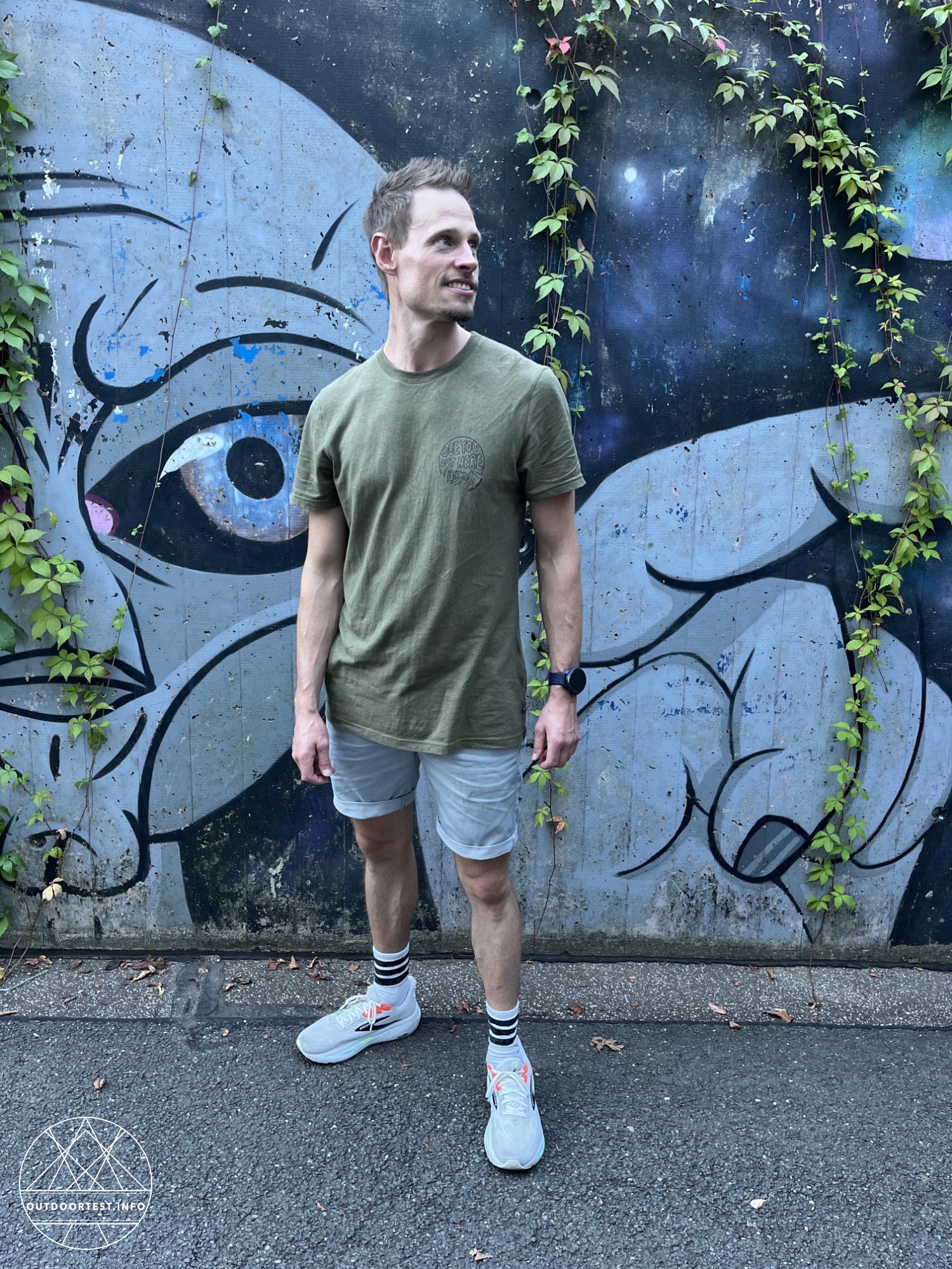 FJÄLLRÄVEN HEMP BLEND OUT HERE T-SHIRT M