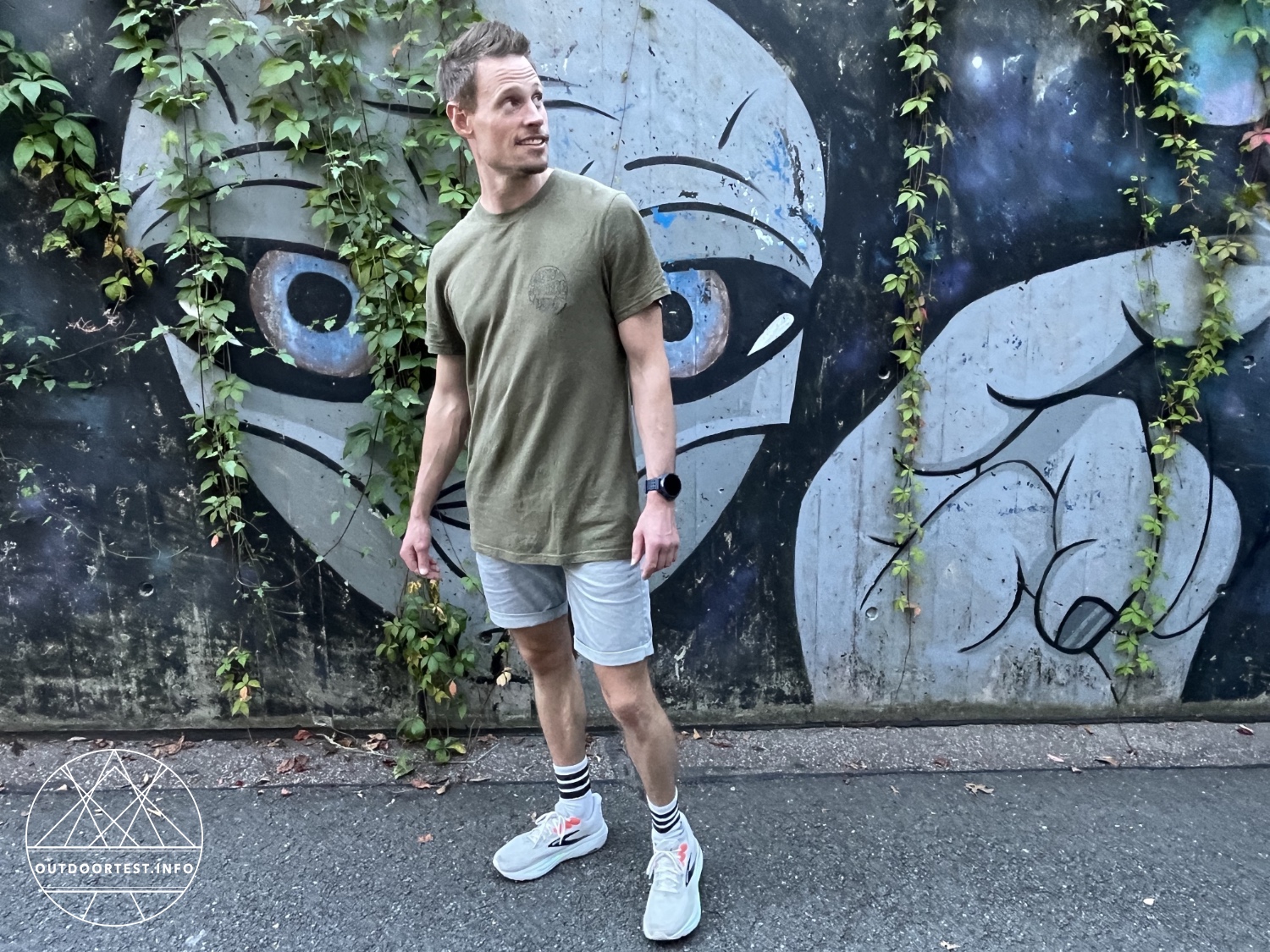 FJÄLLRÄVEN HEMP BLEND OUT HERE T-SHIRT M