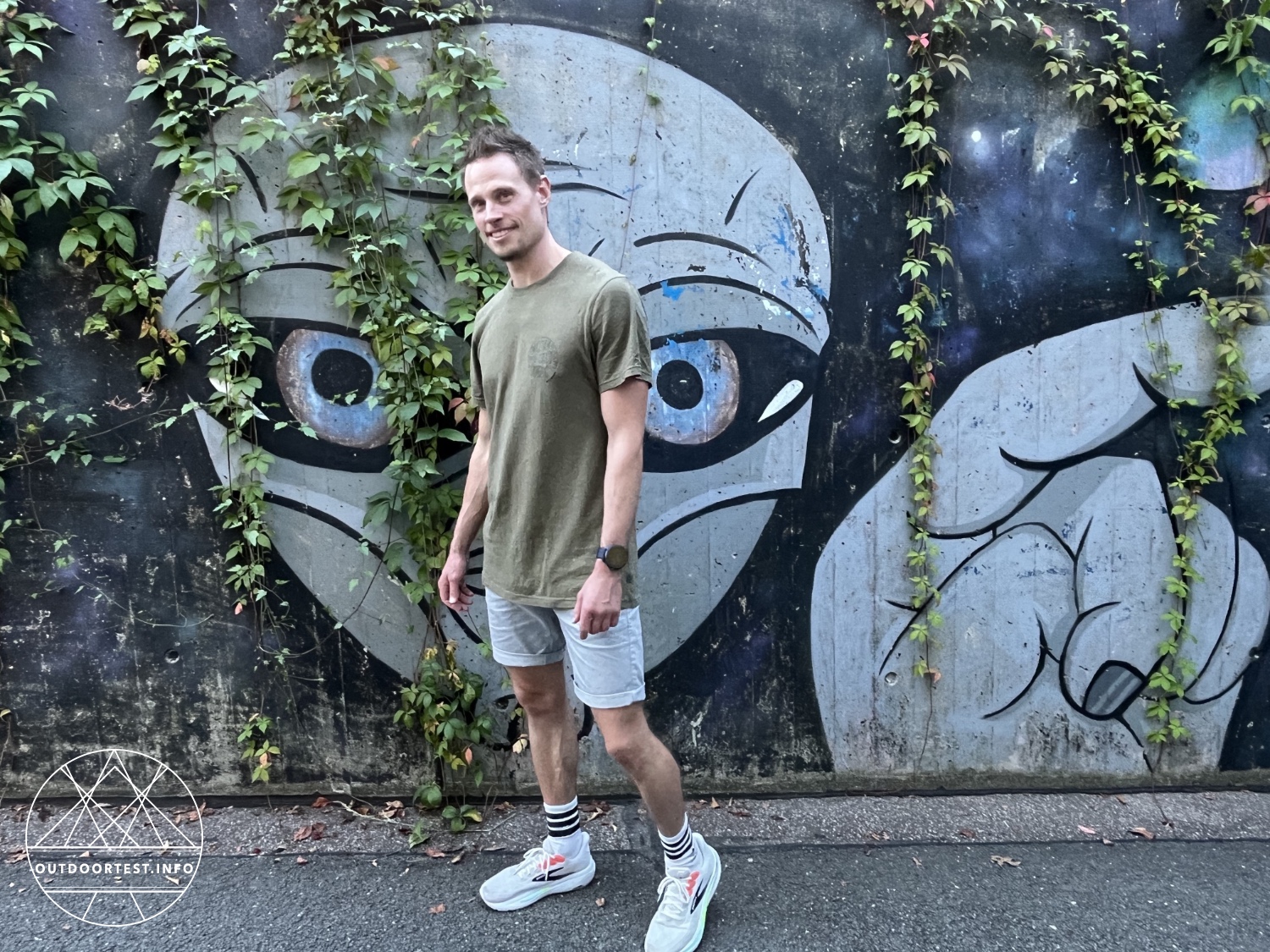 FJÄLLRÄVEN HEMP BLEND OUT HERE T-SHIRT M