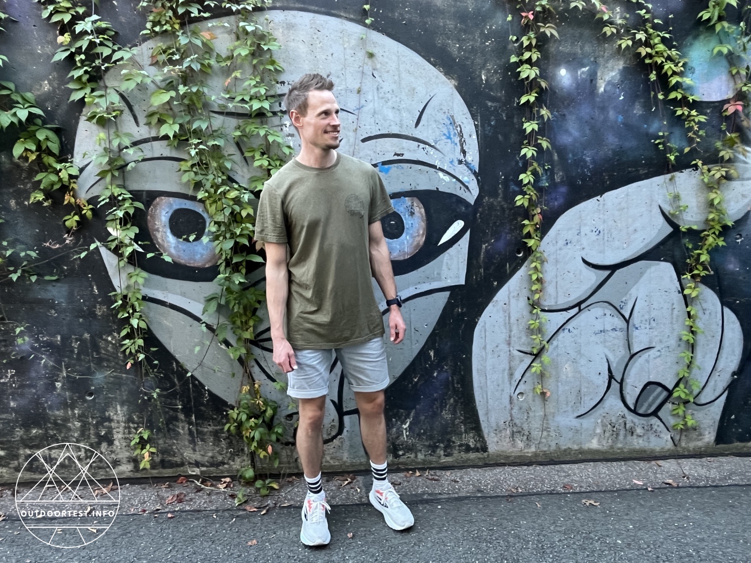 FJÄLLRÄVEN HEMP BLEND OUT HERE T-SHIRT M