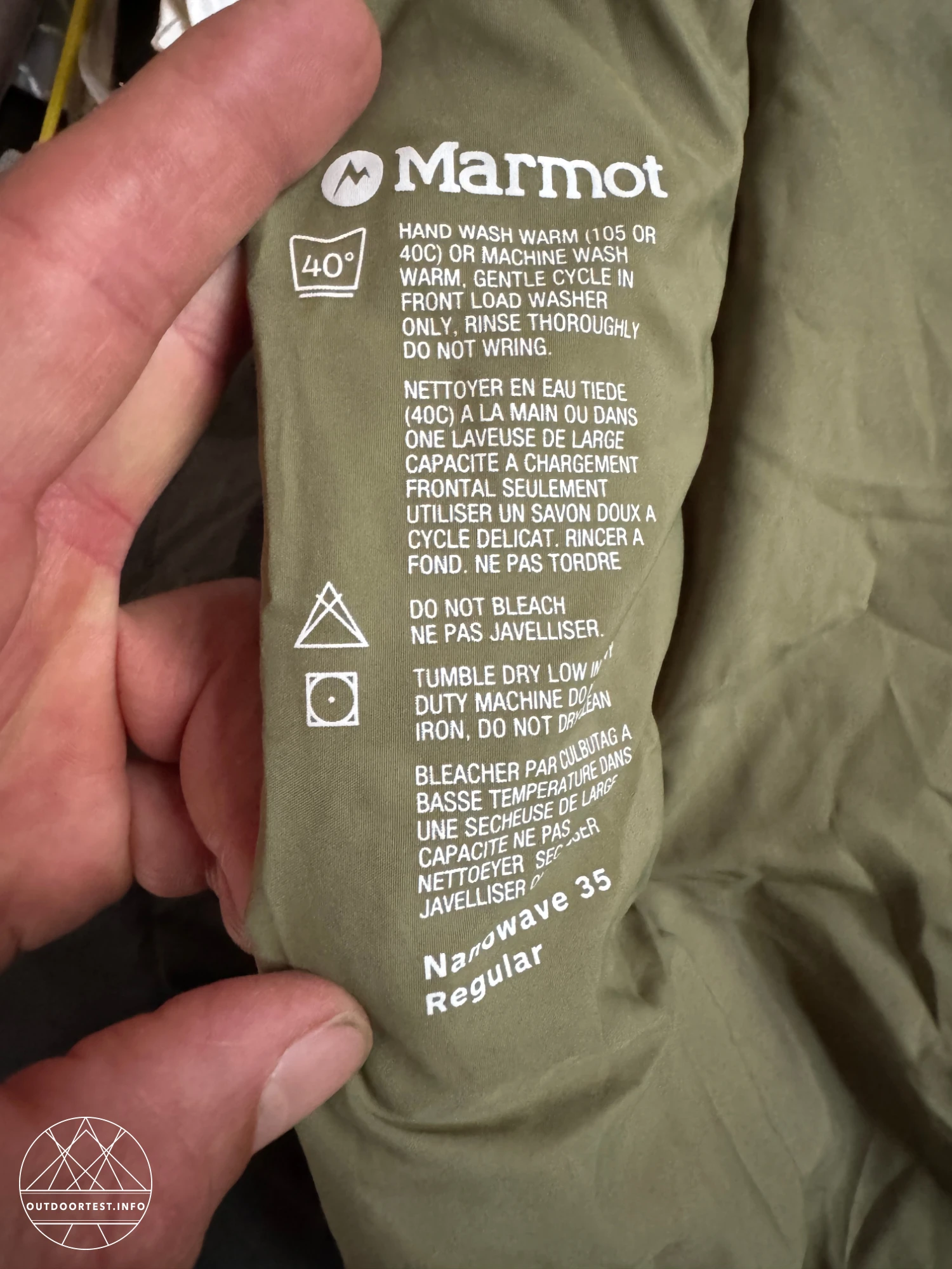 Marmot - NanoWave 35 Sleeping Bag