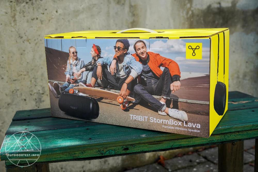 TRIBIT StormBox Lava Tragbarer Bluetooth-Lautsprecher