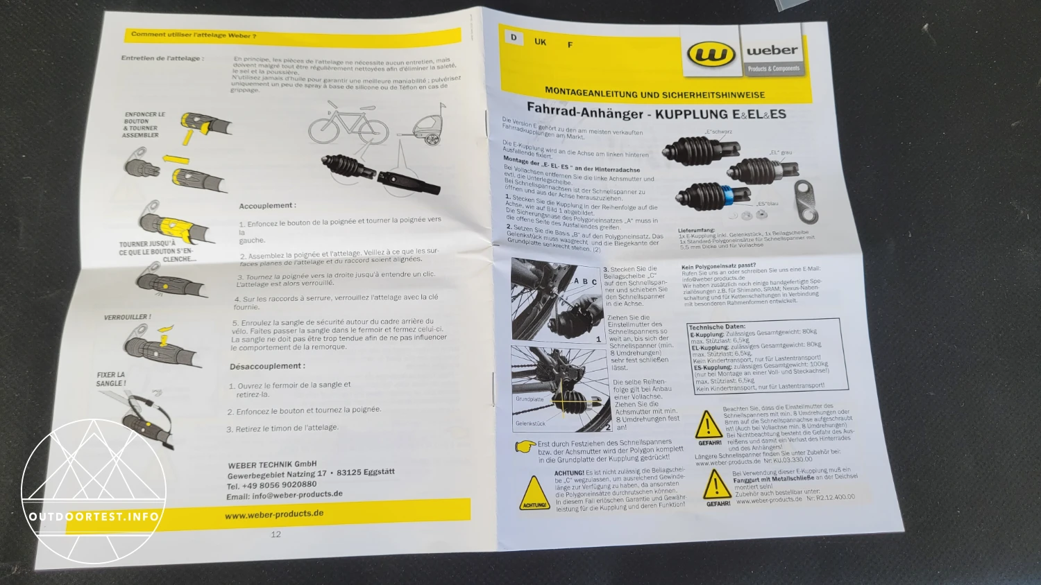 Weber Kargo Comfort Black Edition