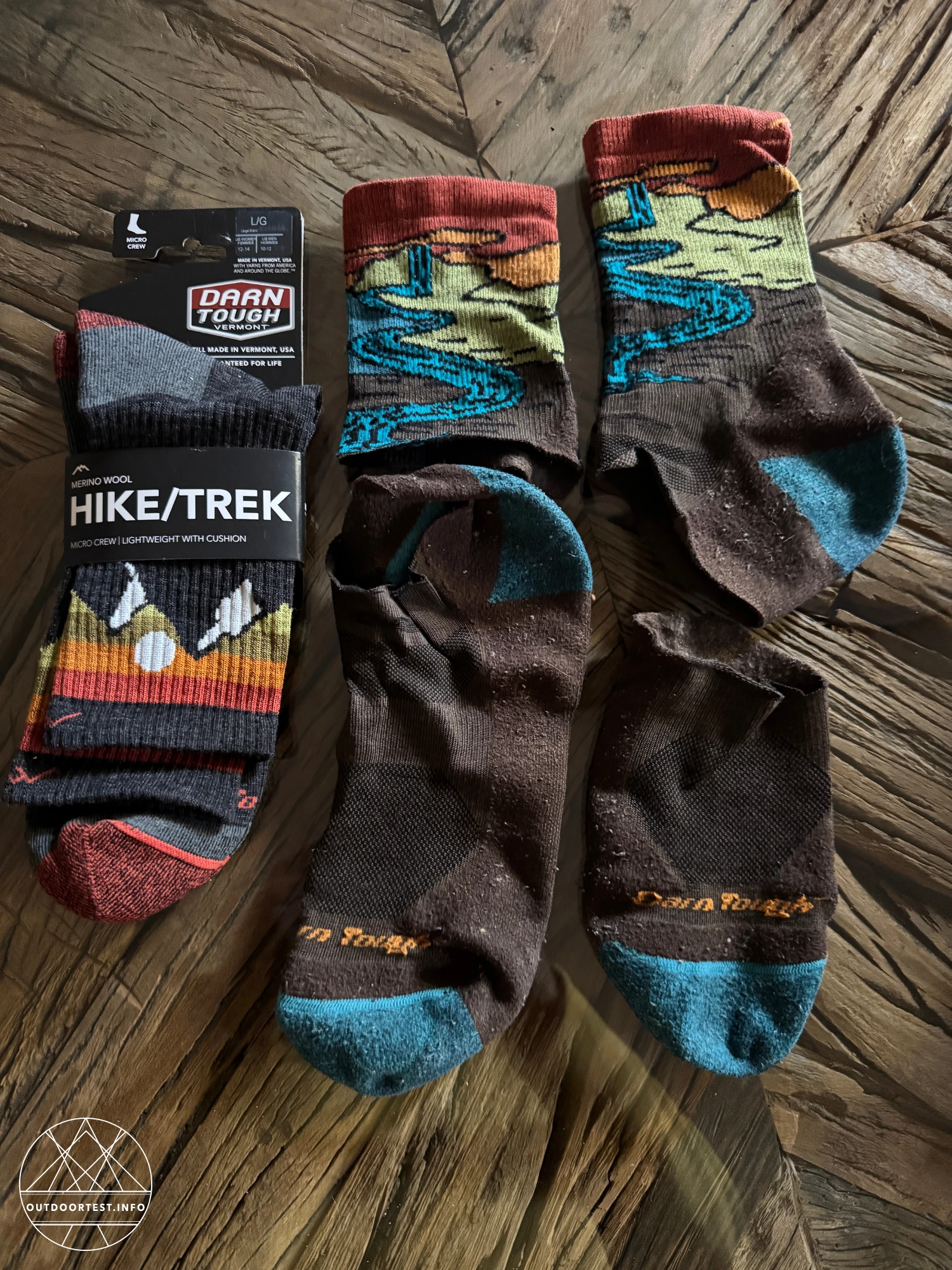 Darn Tough - 5020 Men's Chasing Waterfalls Micro Crew Lightweight Hiking Socks