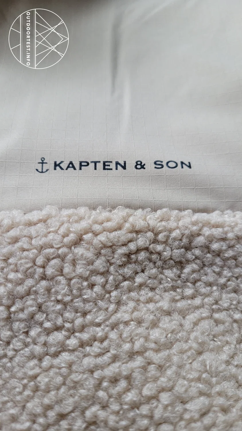 Kapten & Son - Teddy Fleece Jacket Sandstone