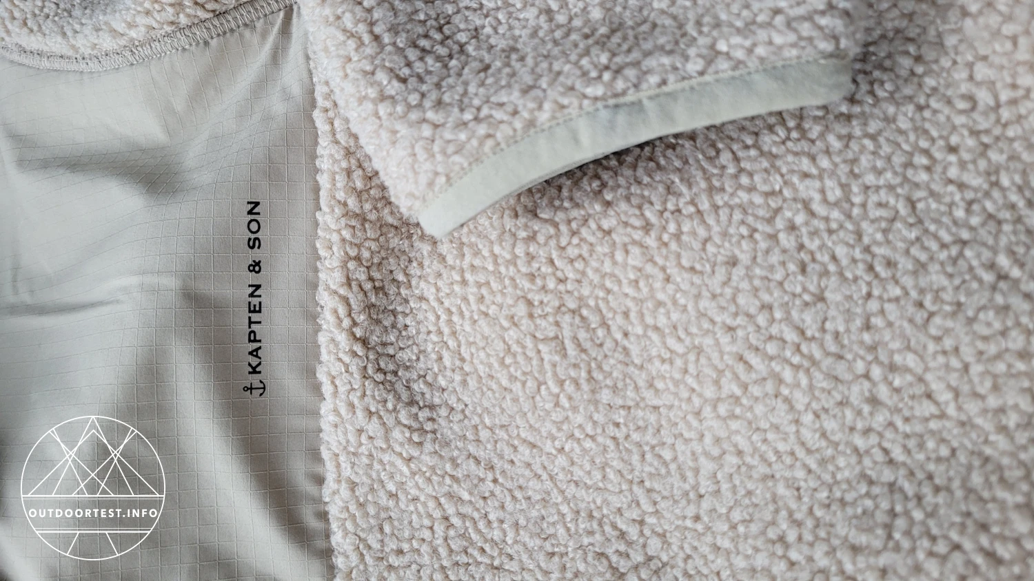 Kapten & Son - Teddy Fleece Jacket Sandstone