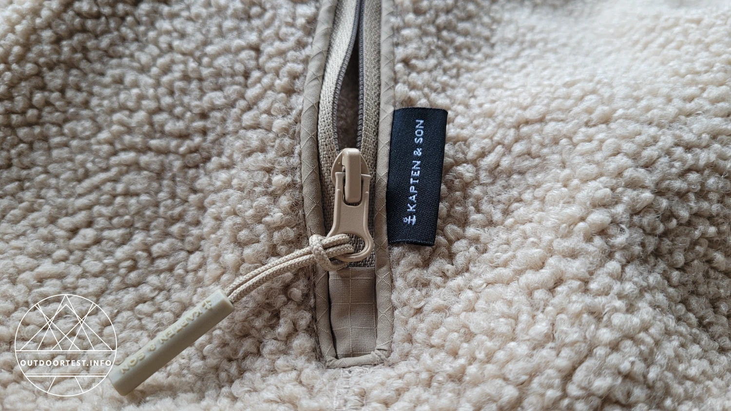 Kapten & Son - Teddy Fleece Jacket Sandstone