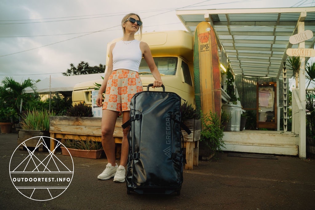 GREGORY Alpaca Wheeled Duffle 100