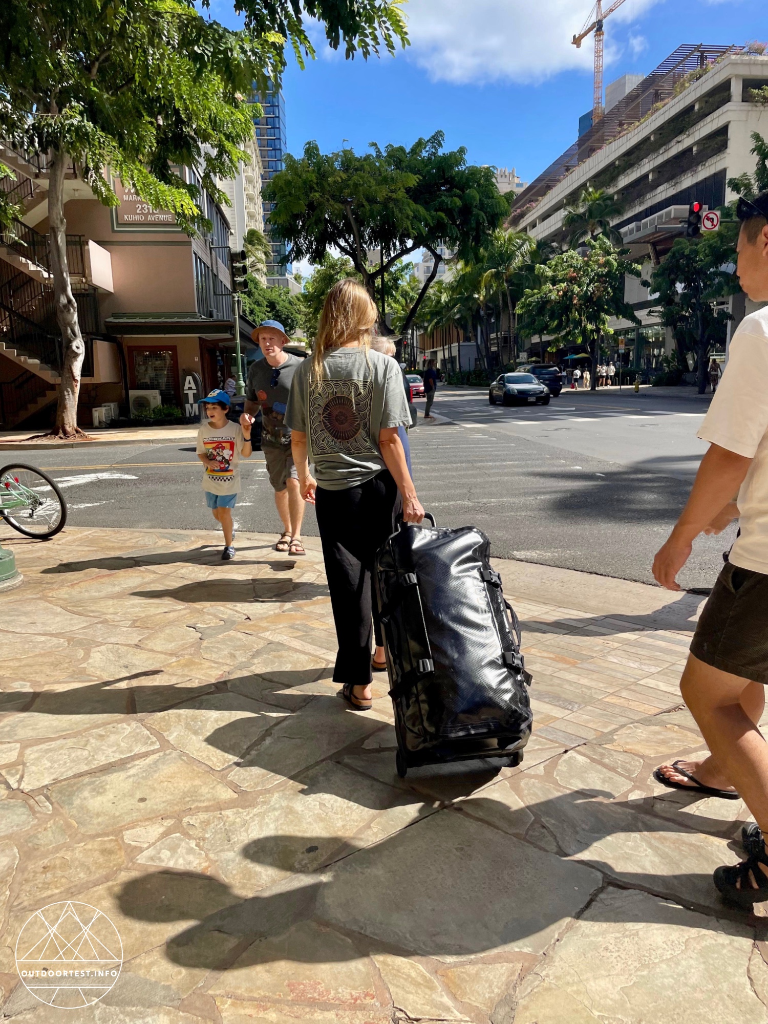 GREGORY Alpaca Wheeled Duffle 100