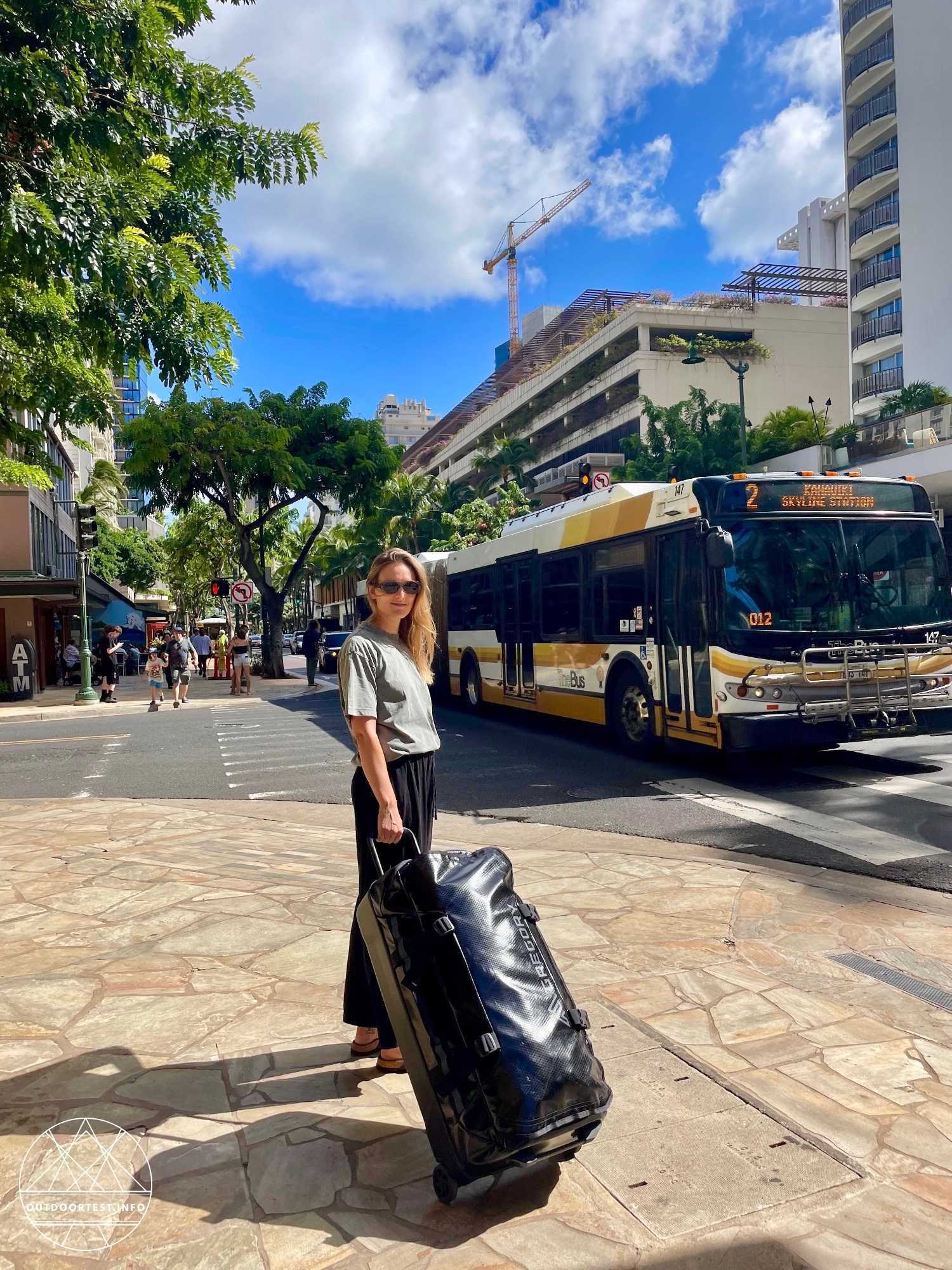 GREGORY Alpaca Wheeled Duffle 100